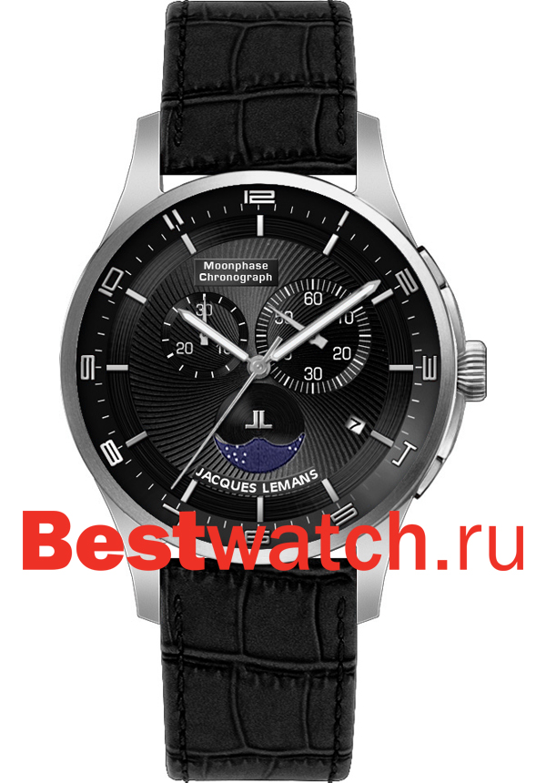 Часы Jacques Lemans Moonphase 1-1447A